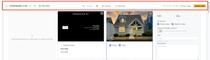 storyboard Top